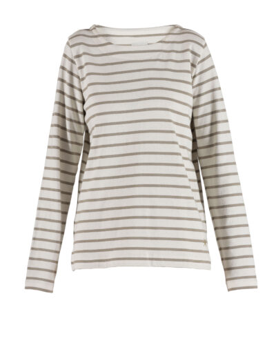 Blue Sportswear Donna-raitapaita; luonnonvaalea-beige