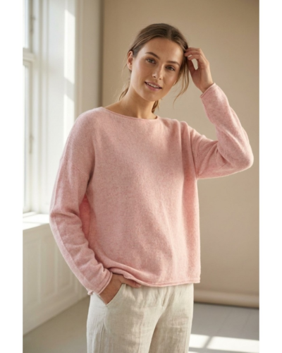 BTF-CPH Mira Cashmere -neule, vaaleanpunainen