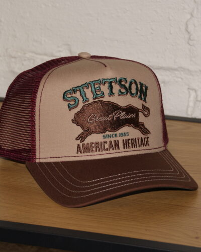 Stetson trucker -lippis; härkä