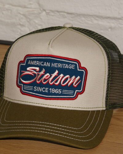 Stetson trucker -lippis; oliivi