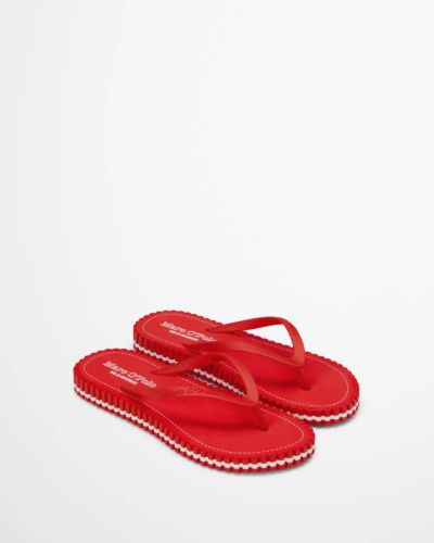 Flip-Flop-sandaalit; punaiset