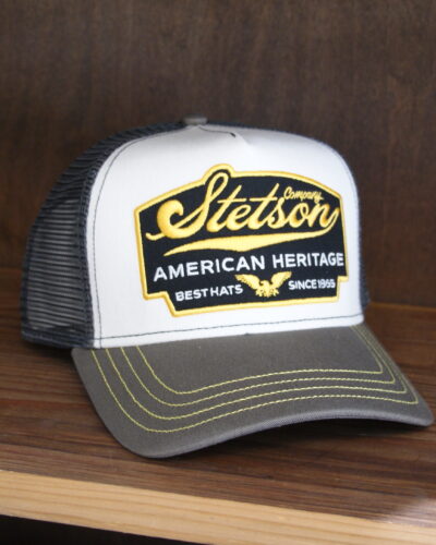 Stetson trucker -lippis; Harmaa