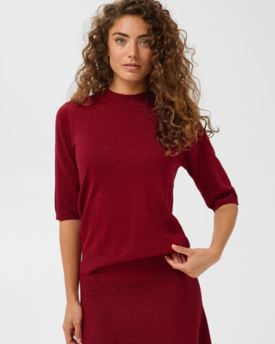 Fay Pullover T-paita: Punainen