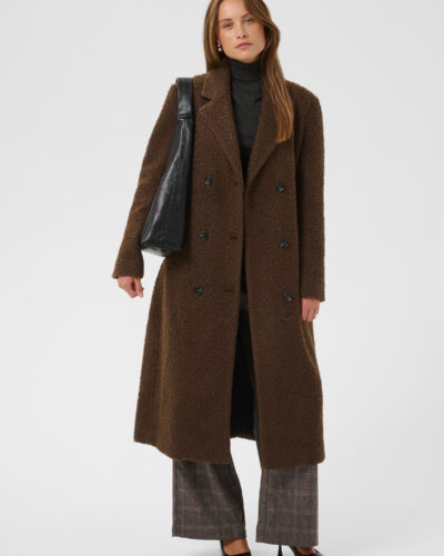 Wiwi Coat Takki; Ruskea